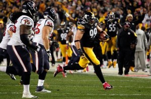 Lawrence Timmons vomita em campo, Antonio Brown vira quarterback e Steelers derrotam Texans de maneira bizarra 3