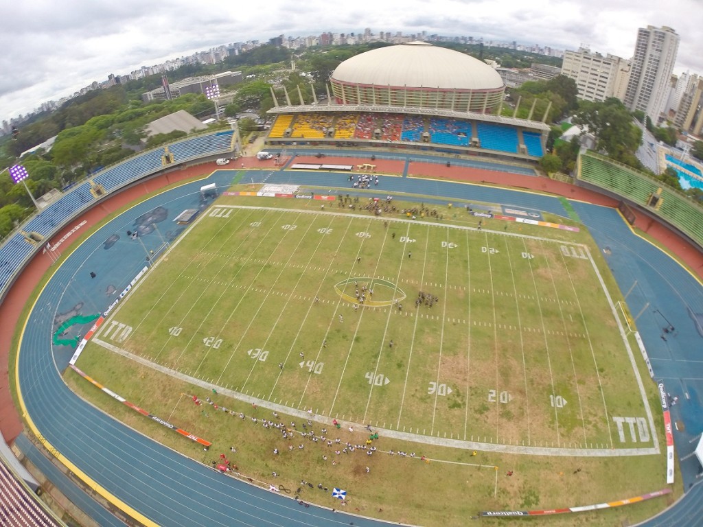 Estádio do Ibirapuera. Local da Partida Crédito: Rafael Neddermeyer/ Fotos Públicas